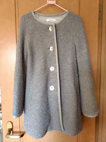 Oppure 그레이 노카라 코트