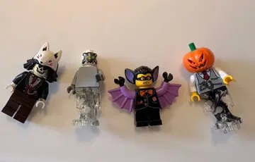 LEGO 할로윈 미니 피규어 4체 세트