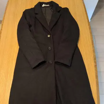 테리 럭스 블랙 체스터 코트 클리닝 완료