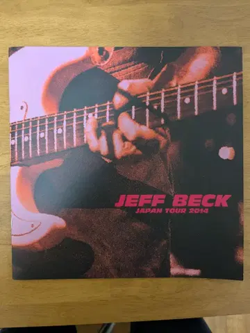 Jeff Beck 2014 Japan Tour Pamphlet
