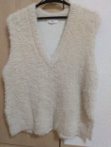 DISCOAT 페더 얀 튜닉 베스트