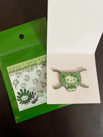 오사카 간사이 엑스포 모 키티 핀 배지 [가시연꽃]