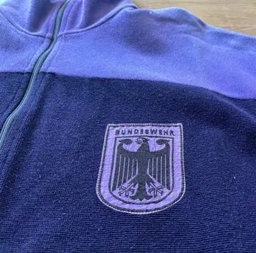 [ 초레어 ] 독일군 트레이닝 자켓 퍼플 트랙 자켓