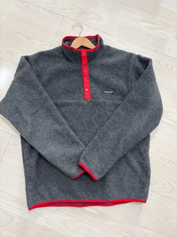 Patagonia 스냅T 플라켓 나일론 XL 그레이/레드