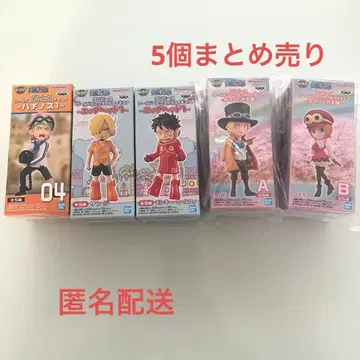 원피스 월드 콜렉터블 피규어 5종 묶음 판매