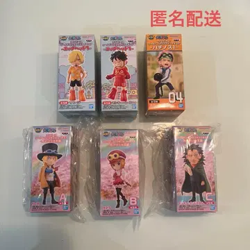 원피스 월드 콜렉터블 피규어 6종 묶음 판매