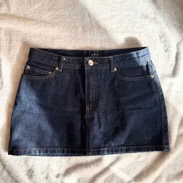 A.P.C. 데님 미니 스커트 38