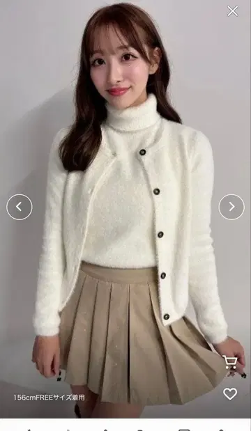 다리치 앙상블 샤기 니트 스터드 숏팬츠 3종 세트