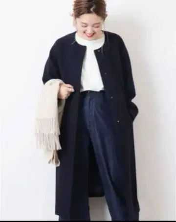 비슈 멜톤 플레어 코트 시리시테