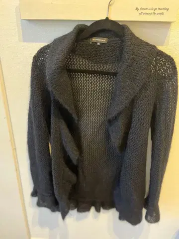 M-PREMIER 시스루 니트 가디건 36