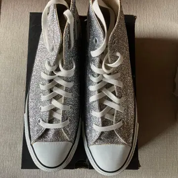 CONVERSE ALL STAR 실버 글리터