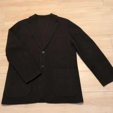 UNIQLO:C 니트 자켓 다크 브라운