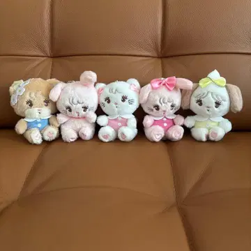 mikko 봉제 인형 마스코트 5종 세트