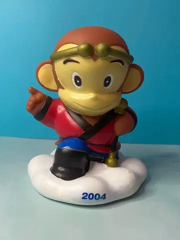 레트로 소프트 비닐 저금통 손오공 2004년 데드스탁