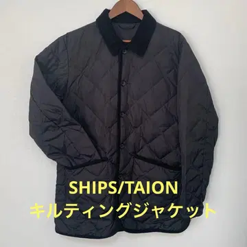 SHIPS 별주 TAION 퀼팅 다운 자켓