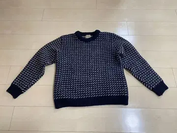 L.L.Bean 울 스웨터 네이비 M-REG