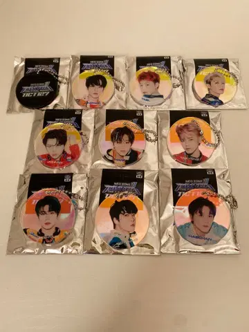 NCT 127 punch 아크릴 키링 세트 미사용 낱개 판매 불가