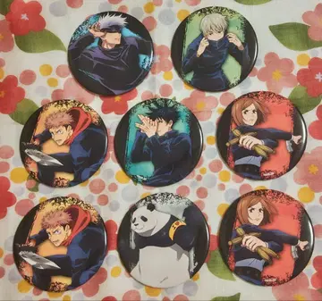 주술회전 TSUTAYA MAPPA 배지 8개