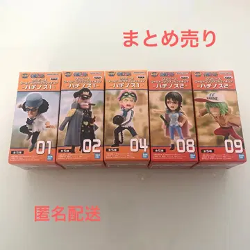 원피스 월드 컬렉터블 피규어 허니컴 1&2 5종 묶음 판매