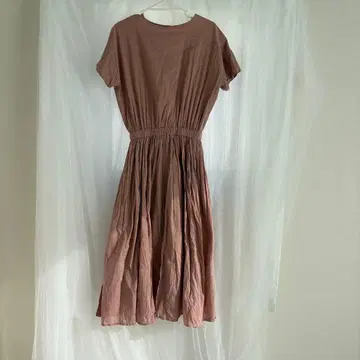 URBAN RESEARCH DOORS 핑크 반팔 원피스 M