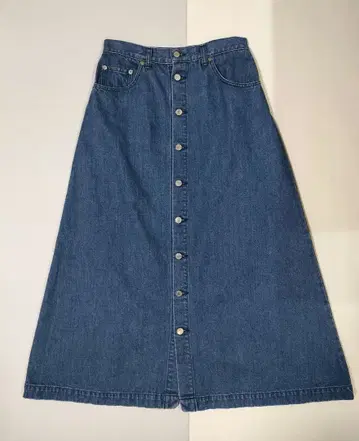 ORCIVAL 데님 플레어 스커트