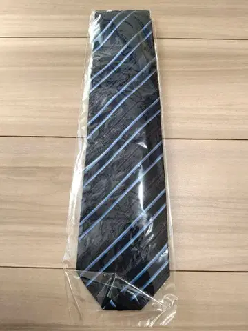 ETRO 넥타이 네이비/블루 스트라이프