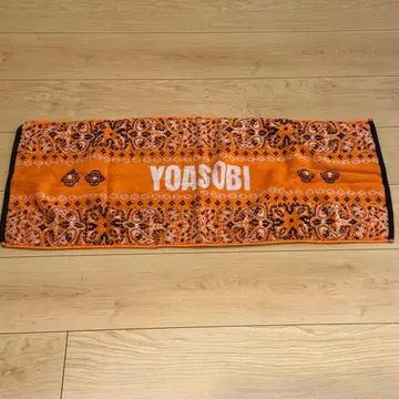 YOASOBI 전광석화 2023 타월 오렌지 라이브 사용품