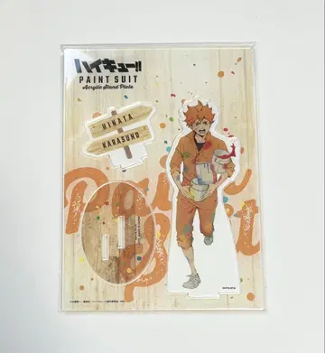 하이큐 페인트 수트 아크릴 스탠드 플레이트 히나타 쇼요