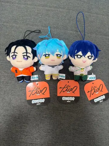 카리스마 누이푸리케 mini 마스코트 봉제 인형 3종 세트 1