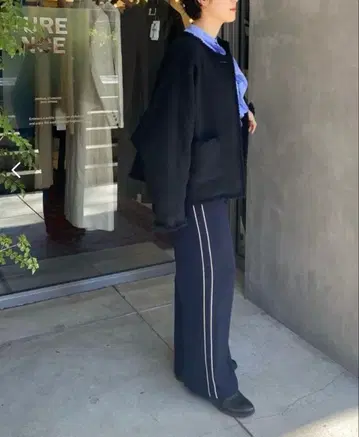 JOURNAL STANDARD L'ESSAGE 네이비 와이드 팬츠