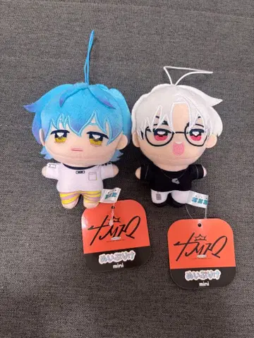 카리스마 뿌리케 mini 마스코트 봉제 인형 2종 세트