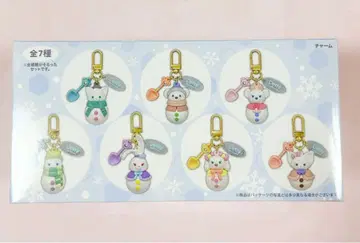 더피앤프렌즈 눈사람 키링 컴플리트