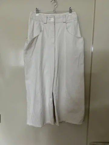 WALK OF SHAME MOSCOW 아이보리 아이보리 와이드 팬츠 38