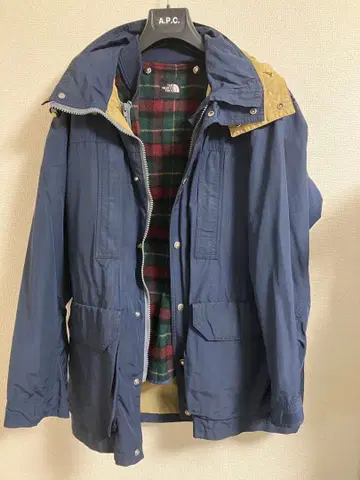 THE NORTH FACE 마운틴 후드티 네이비