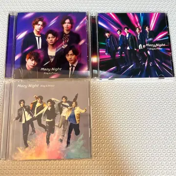 King & Prince Mazy Night CD 3장 세트