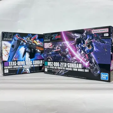 [건담 프라모델] HGUC 제타 건담 / HGAC 윙건담 제로 2종 세트