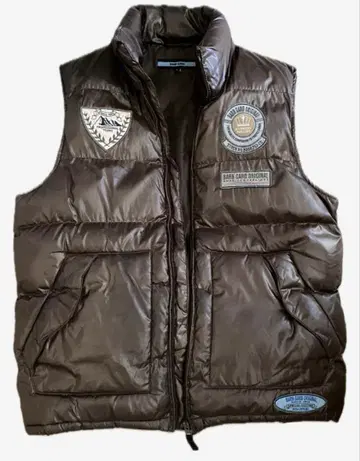 y2k 와펜 다운 베스트