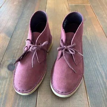 클락스 데저트 부츠 스웨이드 24.5cm