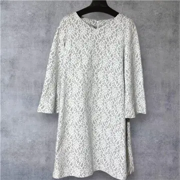 오프온 레이스 원피스 38