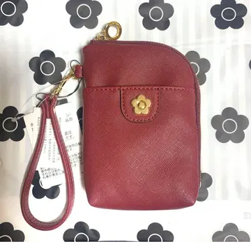 마리콴트 파우치 빨간색