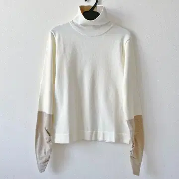 [ 새상품 미사용 ] TORRAZZODONNA 바이컬러 터틀 니트