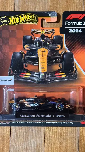 Hot Wheels McLaren Formula 1 Team 2024