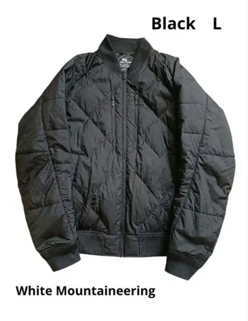 리사이클 하이브리드 다운 자켓 화이트 마운티니어링