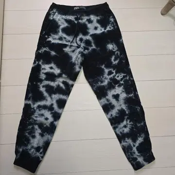 ZARA 타이다이 조거 팬츠