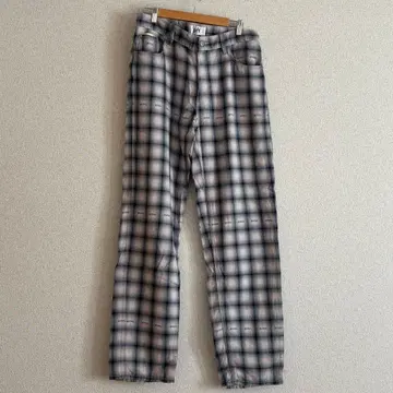 Eytys Benz 체크 무늬 팬츠 32