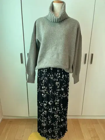 [ Adam et Rope ] 꽃무늬 롱 스커트