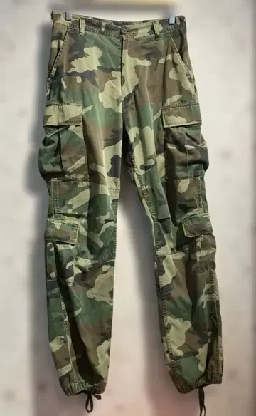 90s-00s 밀리터리 카고 팬츠 카모플라쥬 밀리터리