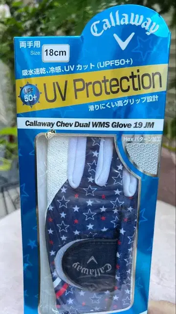 캘러웨이 쉐브 듀얼 WMS 골프 장갑 19 JM 18cm