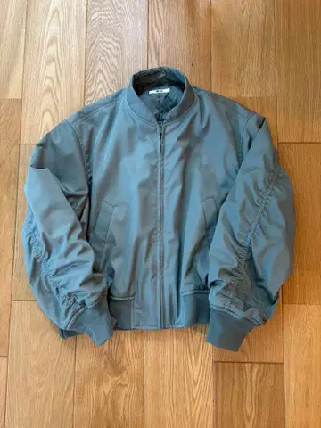 유니클로C 보머 자켓 그린 S