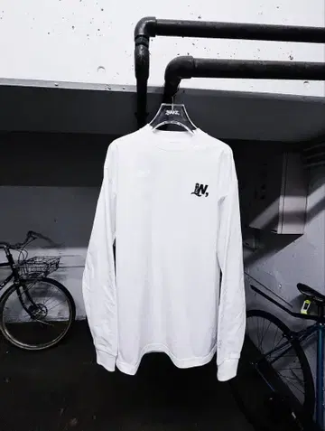 BARBER SAKOTA bicycle wake L/S Tshirt M